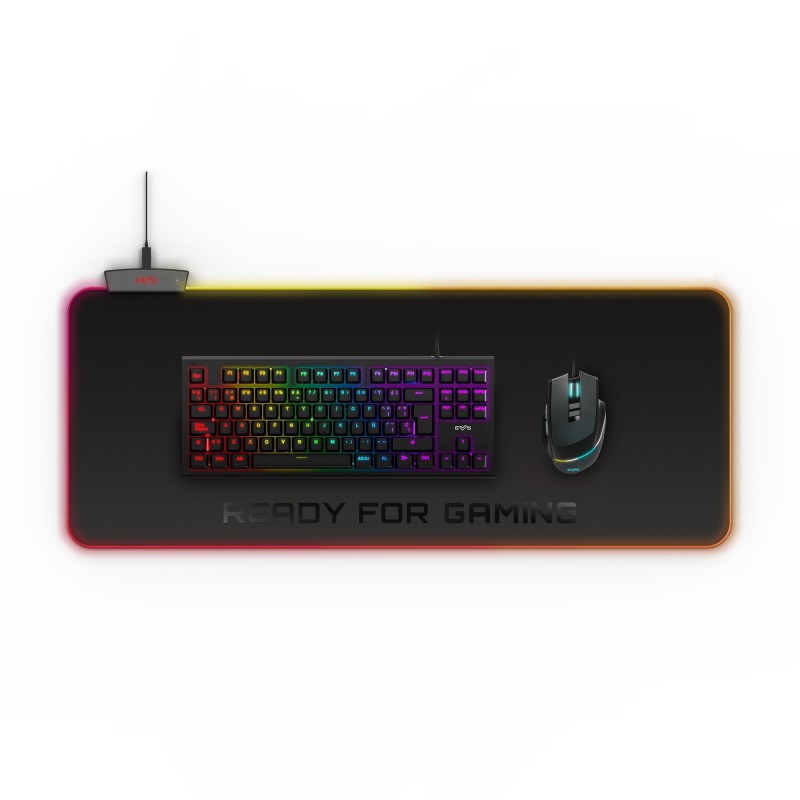 Energy Sistem Raton Gaming Pad ESG P5 RGB - RGB Lights - Puerto USB E