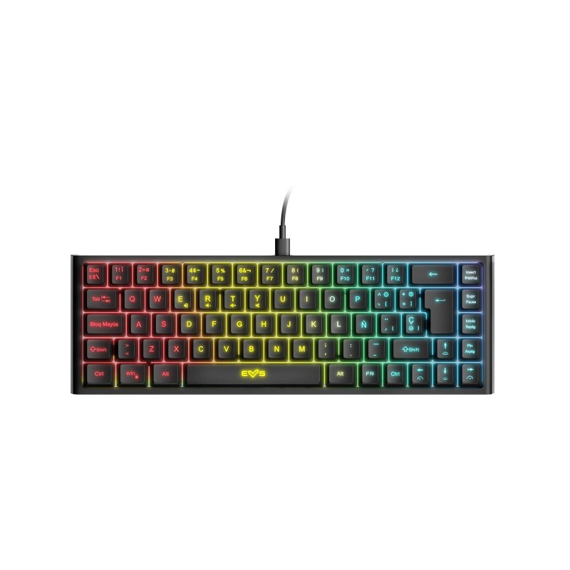 Energy Sistem Teclado Gaming ESG K4 Kompact - RGB - 69 Teclas - RGB -