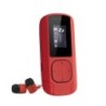 Energy Sistem MP3 Clip - 8GB - Clip - Radio FM y MicroSD - Color Rojo