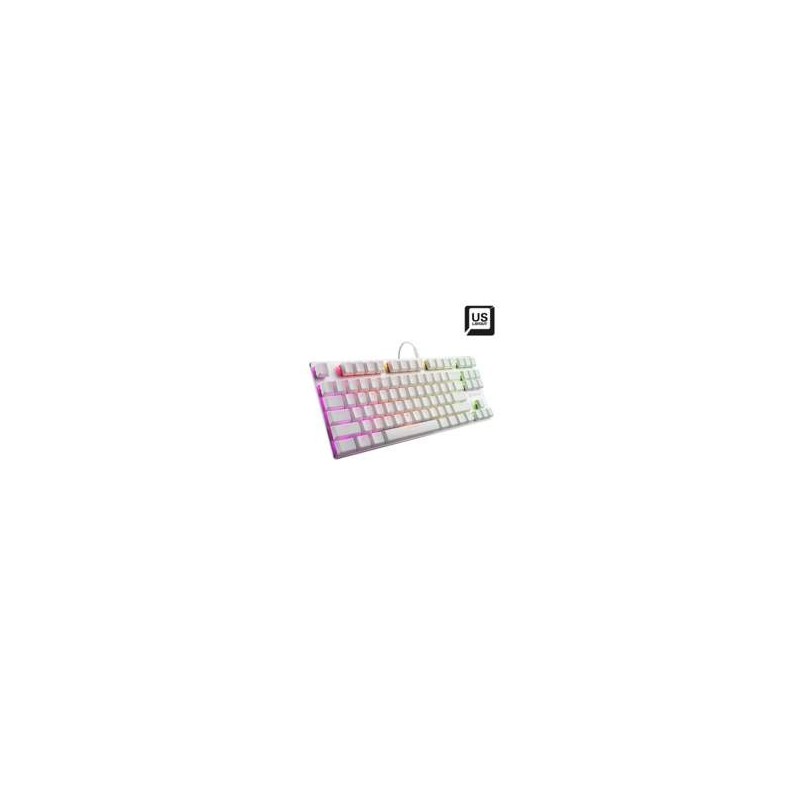 Sharkoon PureWriter TKL RGB Red toetsenbord USB QWERTY Amerikaans Eng