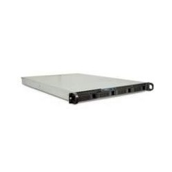 Geh&auml;use 19&#039;&#039; IPC 1HU-1404 Rack 1U,black,ohne-Netzteil,2xUSB2.0