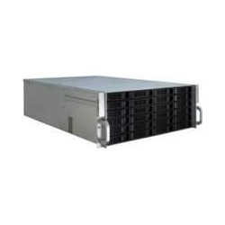 Geh&auml;use 19&#039;&#039; IPC 4HU-4424 4U-Rack,black,ohne-Netzteil,2xUSB3.0