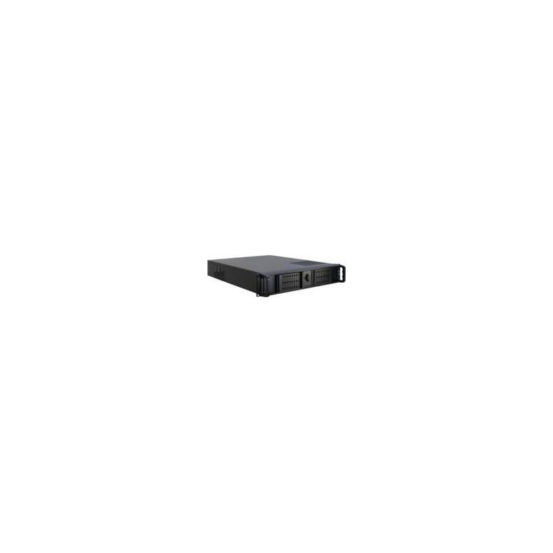 Geh&auml;use 19&#039;&#039; IPC 2HE Rack 2U-2098-SL 2U-Rack,black,ohne Netzteil,2xU