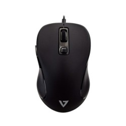 V7 Mouse con filo USB MU300 PRO a 6 pulsanti con DPI regolabili nero