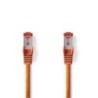 Nedis CCGP85221OG20 netwerkkabel Oranje 2 m Cat6 S/FTP (S-STP)