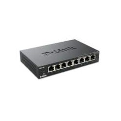 D-Link DGS-108 netwerk-switch Unmanaged Zwart