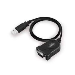 Eminent EM1016 seri&Atilde;&laquo;le kabel Zwart 0,6 m USB A RS-232