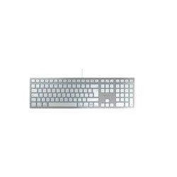 CHERRY KC 6000C FOR MAC toetsenbord USB QWERTY Amerikaans Engels Zilv