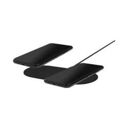 Mobiparts Dual Fast Wireless Charging Pad Black