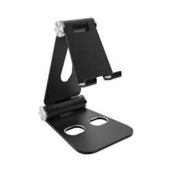 Mobiparts Phone Stand Holder Metal maat M - Zwart