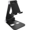 Mobiparts Phone Stand Holder Metal maat M - Zwart