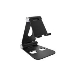 Mobiparts Tablet Stand Holder Metal size L - Zwart