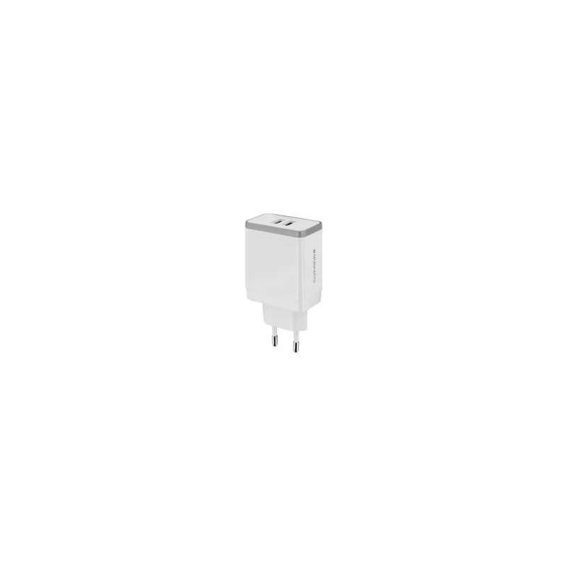 Mobiparts Wall Charger Dual USB 2.4A White