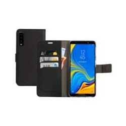 Mobiparts Saffiano Wallet Case Samsung Galaxy A7 (2018) Black