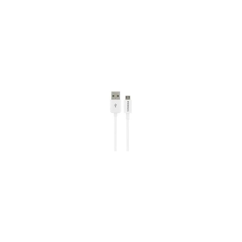 Mobiparts Micro USB to USB Cable 2.4A 3m White (Bulk)