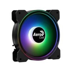 VENTILATEUR DE BOITIER AEROCOOL SATURN 12F A RGB 12CM (NOIR)