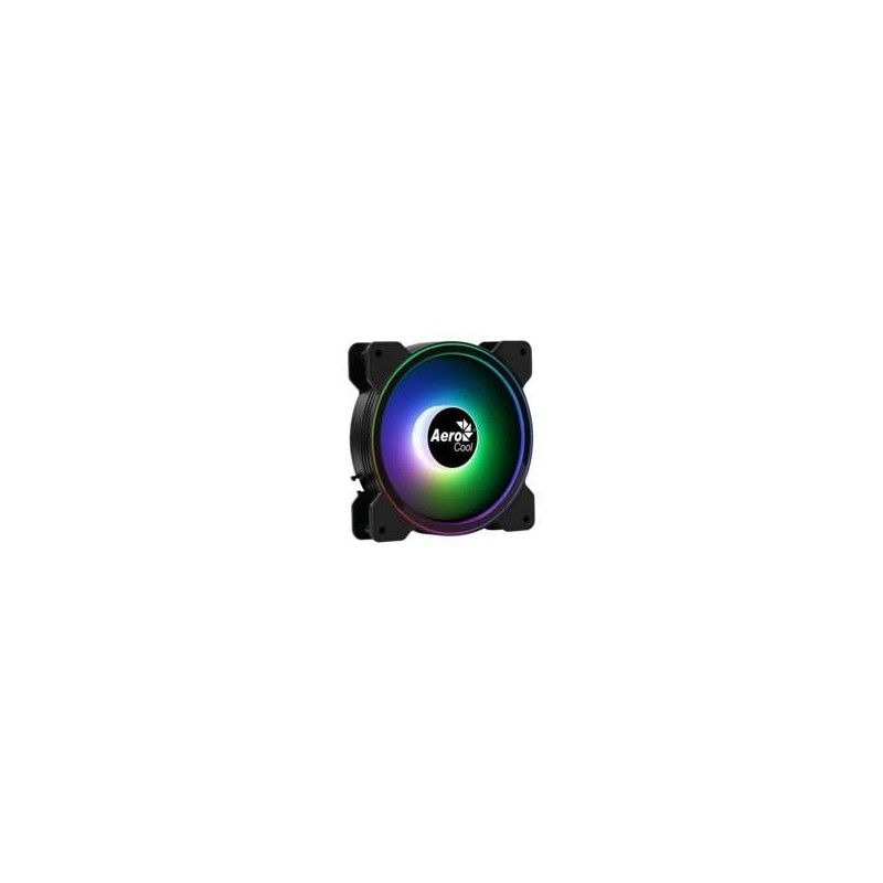 VENTILATEUR DE BOITIER AEROCOOL SATURN 12F A RGB 12CM (NOIR)