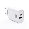 EWENT Cargador rapido Q3 20w Usb-C y Usb-A