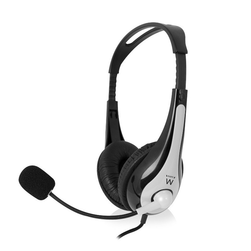 EWENT EW3562 Auriculares + Micr&oacute;fono St&eacute;reo negro