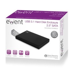 Ewent EW7044 Caja externa 2.5&quot; HD/SSD USB 3.0