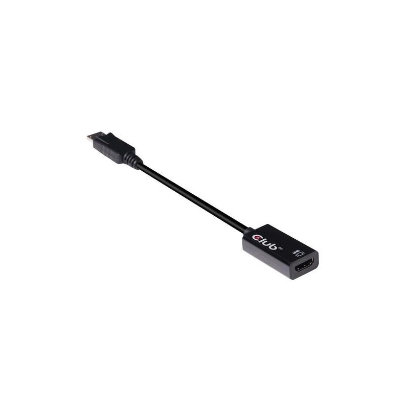 CLUB3D DisplayPort 1.4 to HDMI 2.0b HDR Active Adapter