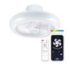 Ksix Siroco Smartled Ventilador - RGBIC - CCT - Diametro 46cm - Color