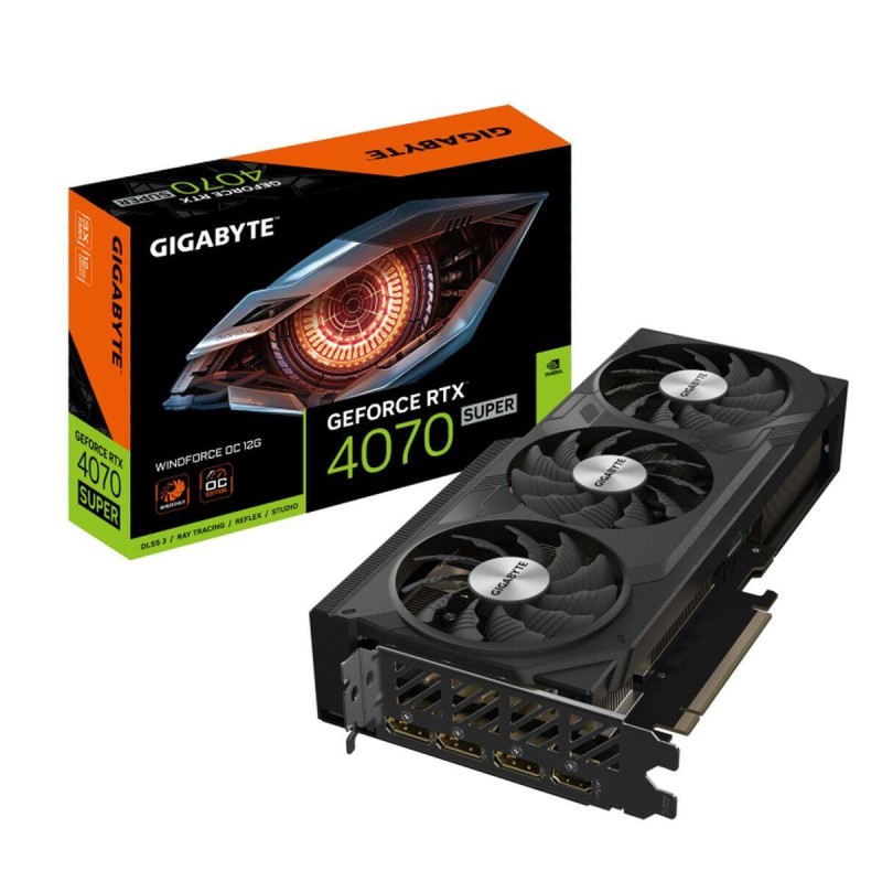 GIGABYTE GeForce RTX 4070 SUPER 12GB Windforce OC Grafikkarte