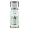 SMEG COFFEE GRINDER 50&#039;STYLE PASTEL GREEN CGF01PGEU