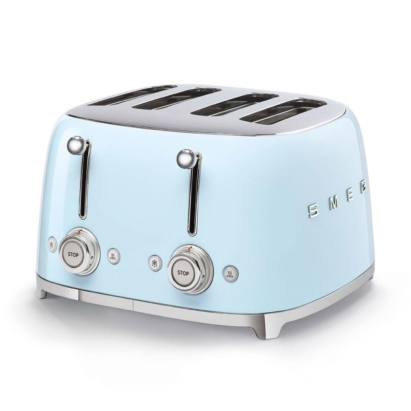 SMEG TOASTER 4X4 50&acute;STYLE PASTEL BLUE TSF03PBEU