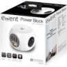 Ewent EW3939 REGLETA CUBO 3 TOMAS/3 USB BLANCO