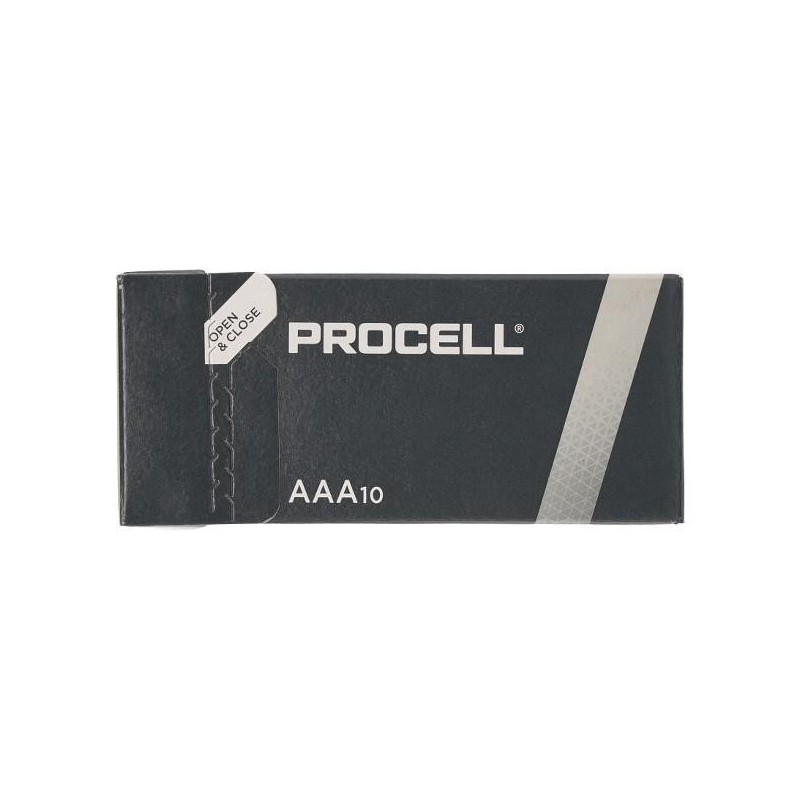 DURACELL INDUSTRIAL PROCELL MINI STILO AAA 1,5V PACCO DA 10 PZ ID2400