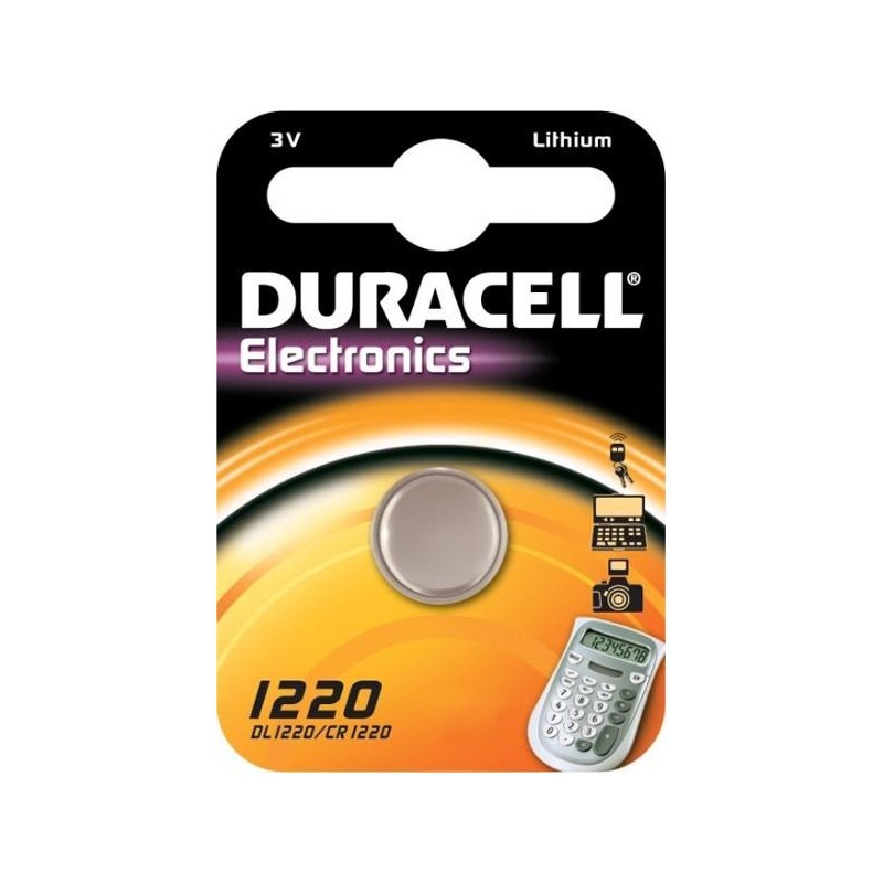 DURACELL PLUS BATTERIA COIN CELL 3V DL1220/CR1220