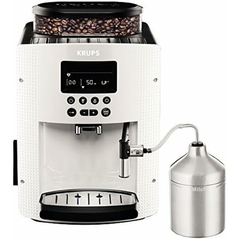 Krups Essential EA8161 Automatisk kaffemaskine Hvid