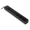 CyberPower Tracer III B0620SC0-FR surge protector Black 6 AC outlet(s