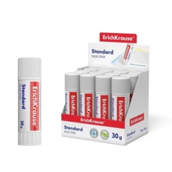 Colla stick standard Erichkrause - 30G - Display 12 unit&agrave;. - Incolla