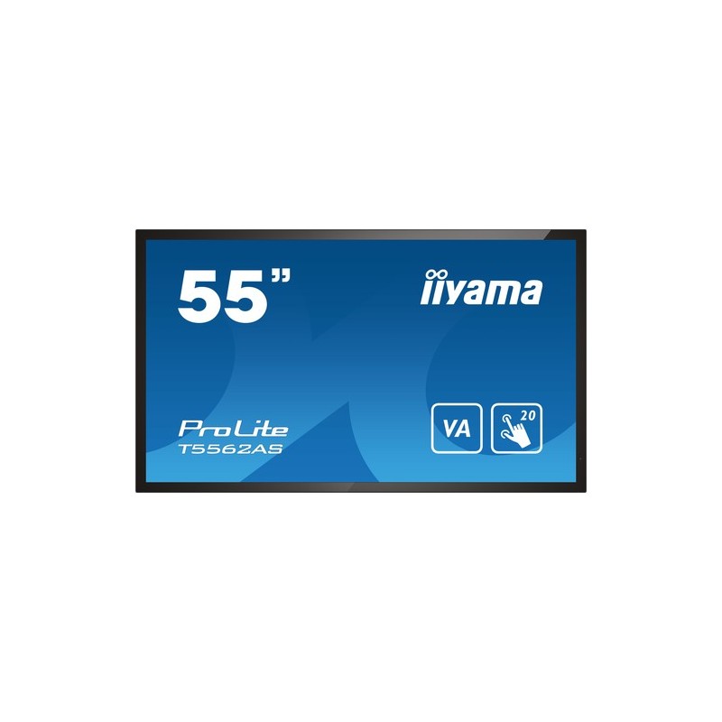 iiyama T5562AS-B1 visualizzatore di messaggi Pannello piatto interatt