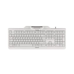 CHERRY KC 1000 SC tastiera USB QWERTY Inglese UK Grigio