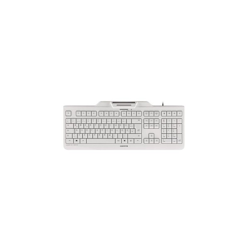 CHERRY KC 1000 SC tastiera USB QWERTY Inglese UK Grigio