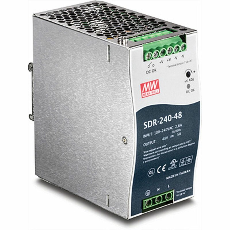 DIN RAIL 48V 240W POWER SUPPLY