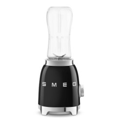 SMEG 50&#039;STYLE GLASS BLENDER BLACK PBF01BLEU