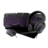 Tastiera e Mouse CoolBox DEEPGAMING XWING2 Nero Multicolore Qwerty in