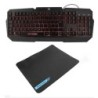 Tastiera e Mouse CoolBox DEEPGAMING XWING2 Nero Multicolore Qwerty in