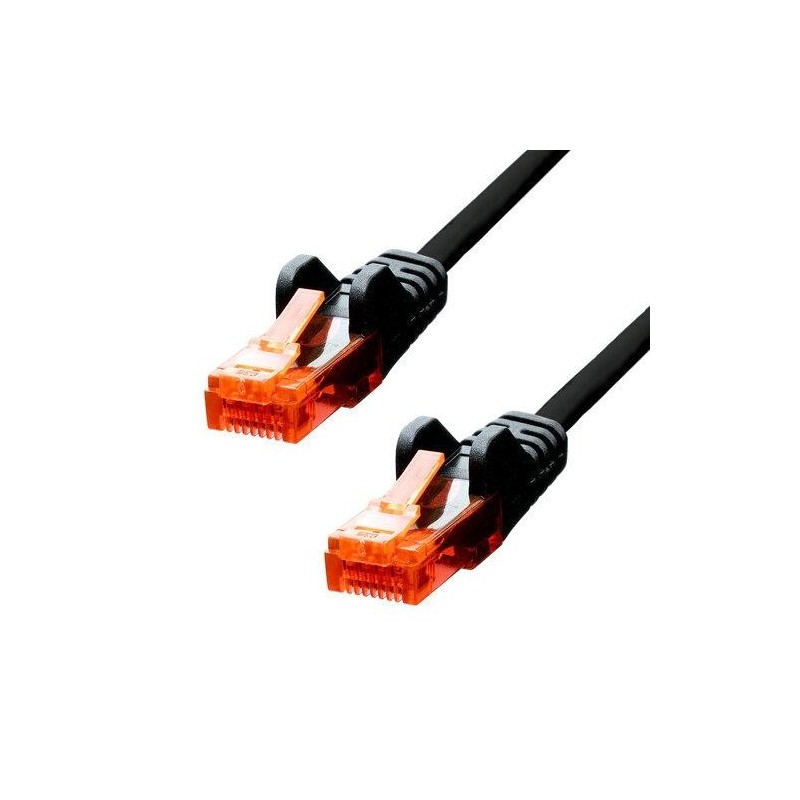 ProXtend V-6UTP-15B cavo di rete Nero 15 m Cat6 U/UTP (UTP)