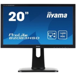 iiyama ProLite B2083HSD-B1 LED display 49,5 cm (19.5&quot;) 1600 x 900 Pix