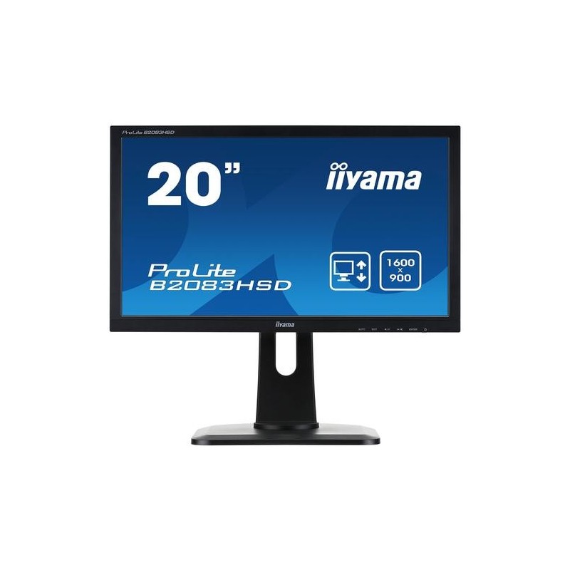 iiyama ProLite B2083HSD-B1 LED display 49,5 cm (19.5&quot;) 1600 x 900 Pix