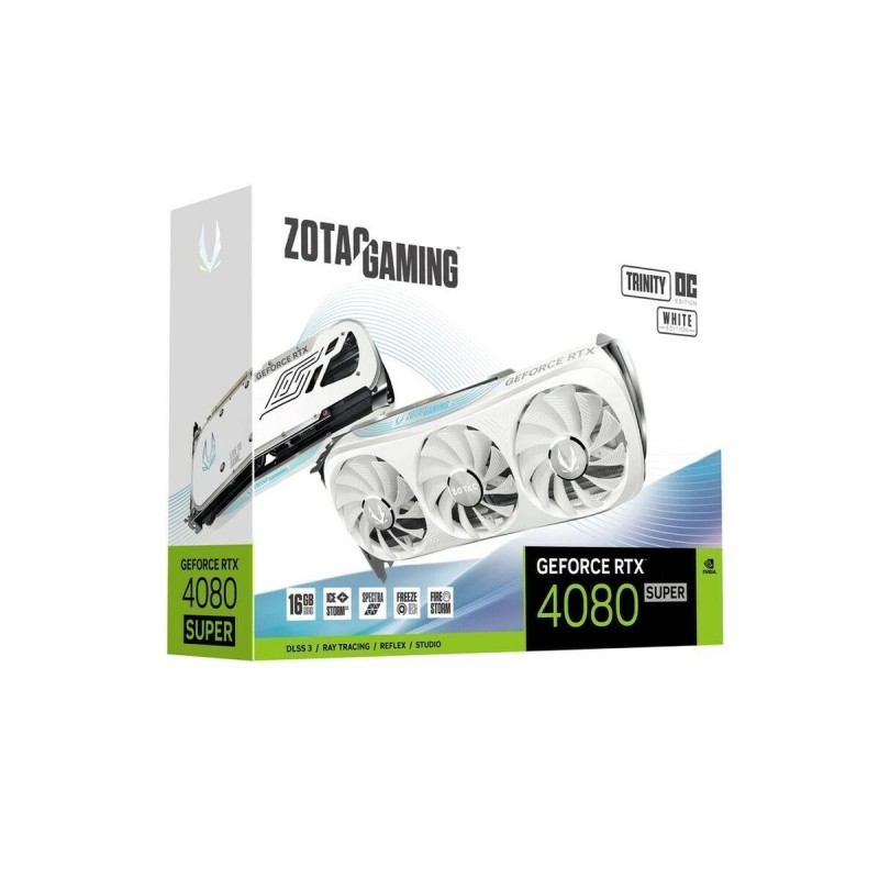 CARTE GRAPHIQUE NVIDIA ZOTAC GEFORCE RTX 4080 SUPER TRINITY OC WHITE 