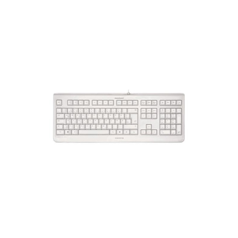 CHERRY KC 1068 tastiera USB QWERTY Inglese US Grigio