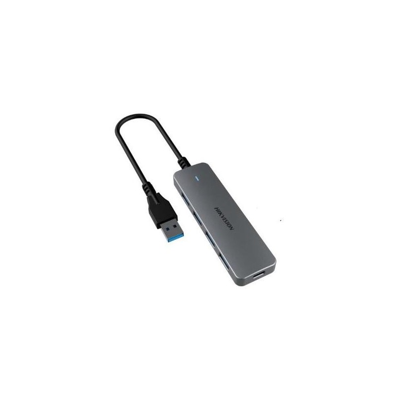 HIKVISION HUB USB 3.0 CON 4 PORTE HS-HUB-DS401-GRIGIO