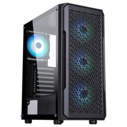 ITEK CASE SIX TRIANGLE - GAMING MIDDLE TOWER, 4X12CM ARGB FAN, USB3, 