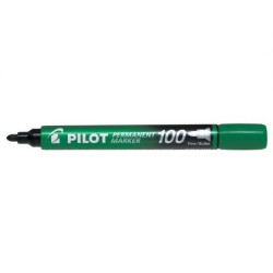 Pilot Marker perm. SCA-100, gn Permanentmarker gr&Atilde;&frac14;n 1.0 mm